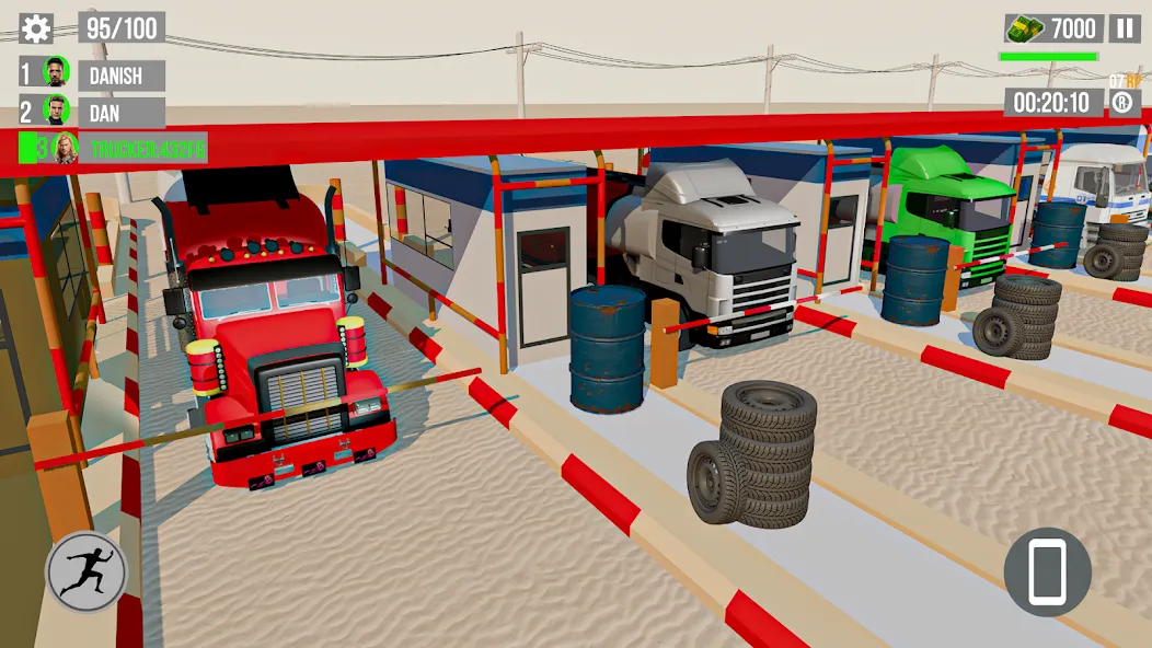 Euro Truck Gas Station Games  [МОД Unlimited Money] Screenshot 4