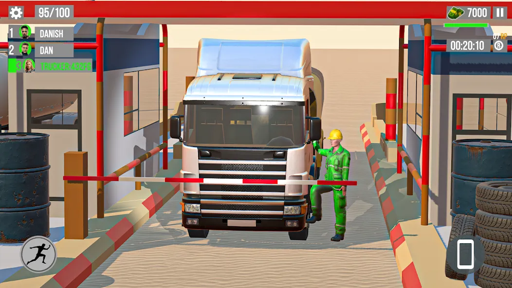 Euro Truck Gas Station Games  [МОД Unlimited Money] Screenshot 5