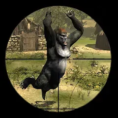 Скачать взломанную Gorilla Hunter: Hunting games (Горилла Хантер)  [МОД Много монет] - полная версия apk на Андроид