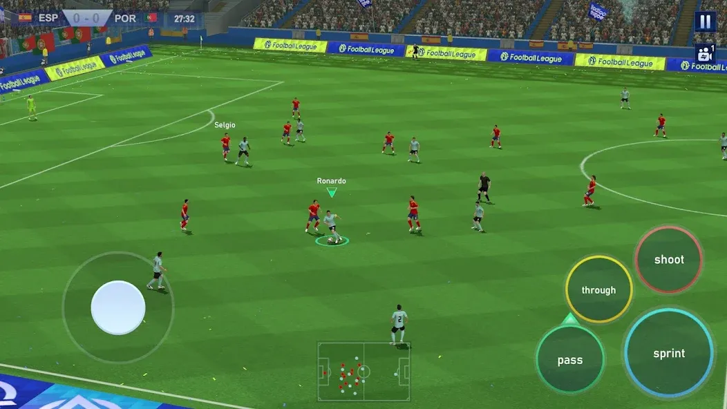 Football League 2024 (Футбольная Лига 2023)  [МОД Бесконечные монеты] Screenshot 2