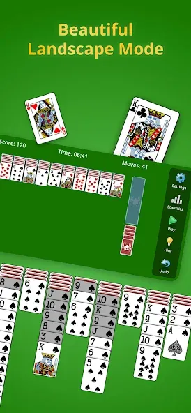 Spider Solitaire Classic  [МОД Menu] Screenshot 2