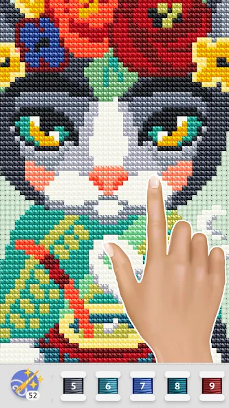 Cross Stitch Club (Кросс Стич Клуб)  [МОД Все открыто] Screenshot 3