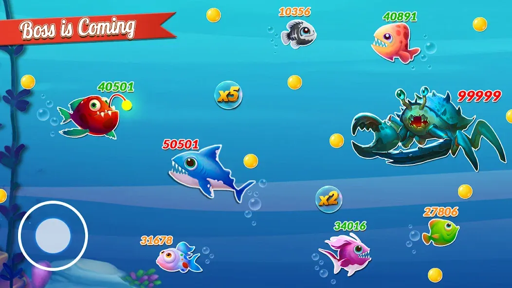 Fish.IO Fish Games Shark Games (Фиш Ай О Фиш Геймс Шарк Геймс)  [МОД Menu] Screenshot 3