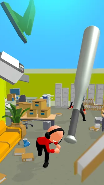 Crazy Office — Slap & Smash  [МОД Меню] Screenshot 4