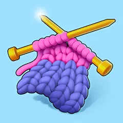 Скачать взломанную Cozy Knitting: Sorting games (Кози Ниттинг)  [МОД Menu] - стабильная версия apk на Андроид