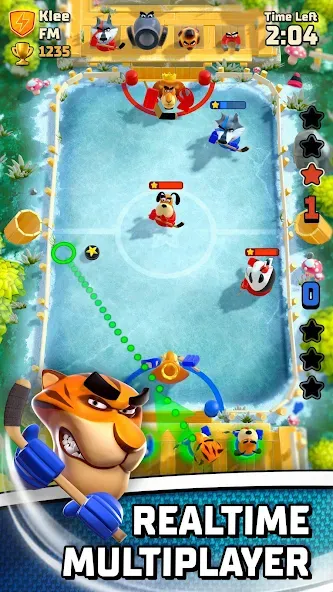 Rumble Hockey (Рамбл Хоккей)  [МОД Много монет] Screenshot 1