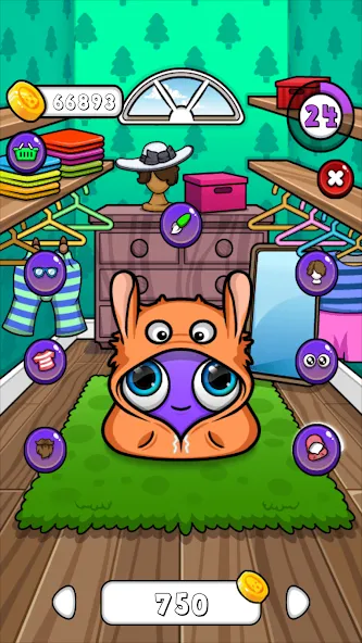 Moy 7 - Virtual Pet Game  [МОД Бесконечные деньги] Screenshot 4