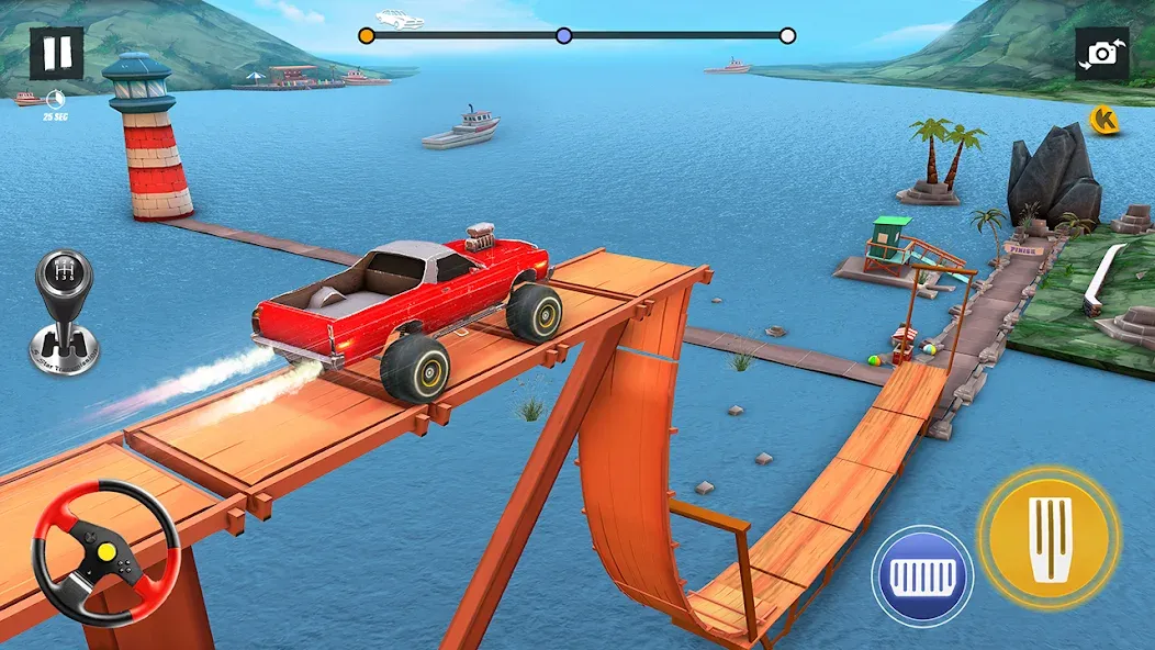 Car Stunt Games 3D Car Games  [МОД Все открыто] Screenshot 3