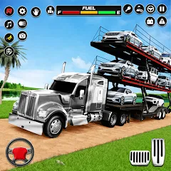 Скачать взлом Car Transporter 3d:Truck Games  [МОД Бесконечные монеты] - полная версия apk на Андроид