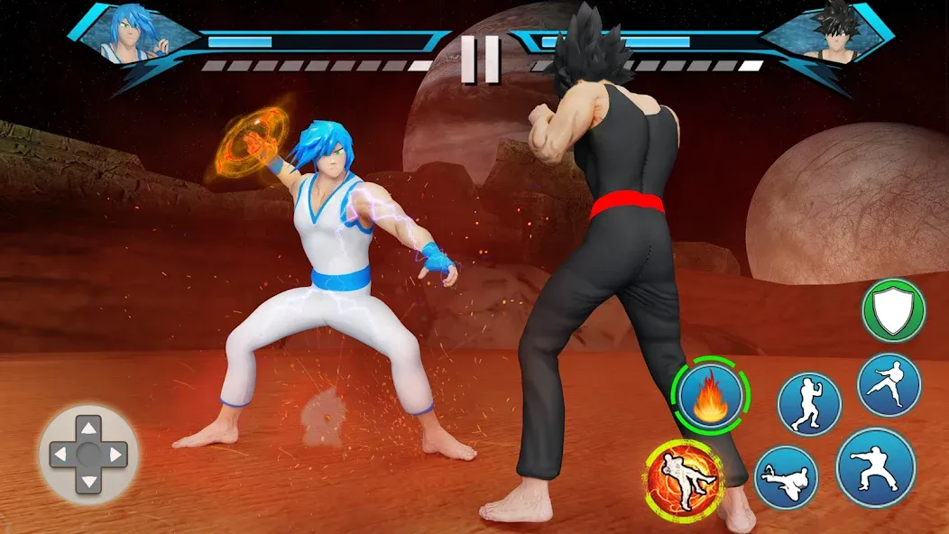 Karate King Kung Fu Fight Game (Карате Кинг Кунгфу Игра боя)  [МОД Бесконечные монеты] Screenshot 2