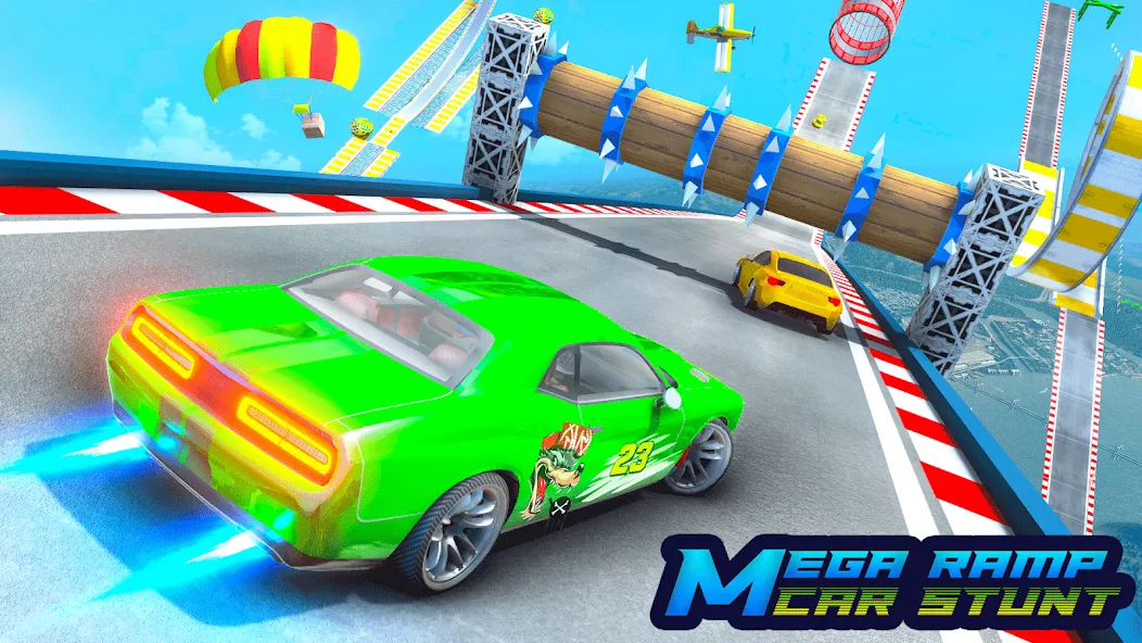 Ramp Car Games: GT Car Stunts (Рамп Кар Игры)  [МОД Mega Pack] Screenshot 2