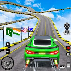 Взломанная Ramp Car Games: GT Car Stunts (Рамп Кар Игры)  [МОД Mega Pack] - полная версия apk на Андроид