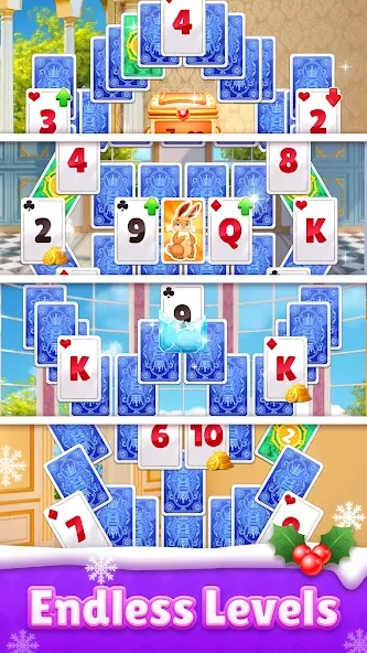 Royal Solitaire Tripeaks  [МОД Меню] Screenshot 3