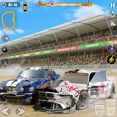 Скачать взломанную Demolition Derby: Car Games  [МОД Unlocked] - полная версия apk на Андроид