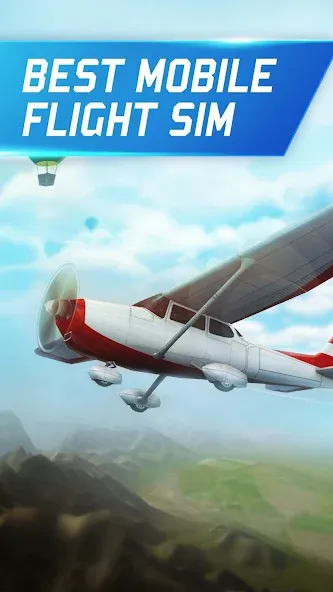 Flight Pilot: 3D Simulator  [МОД Unlocked] Screenshot 2