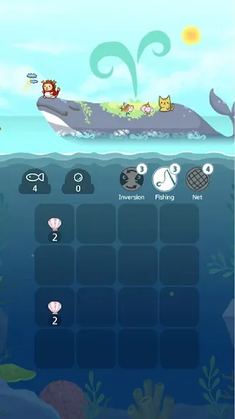 2048 Kitty Cat Island (Остров Кошачьеи Кошки)  [МОД Много монет] Screenshot 4