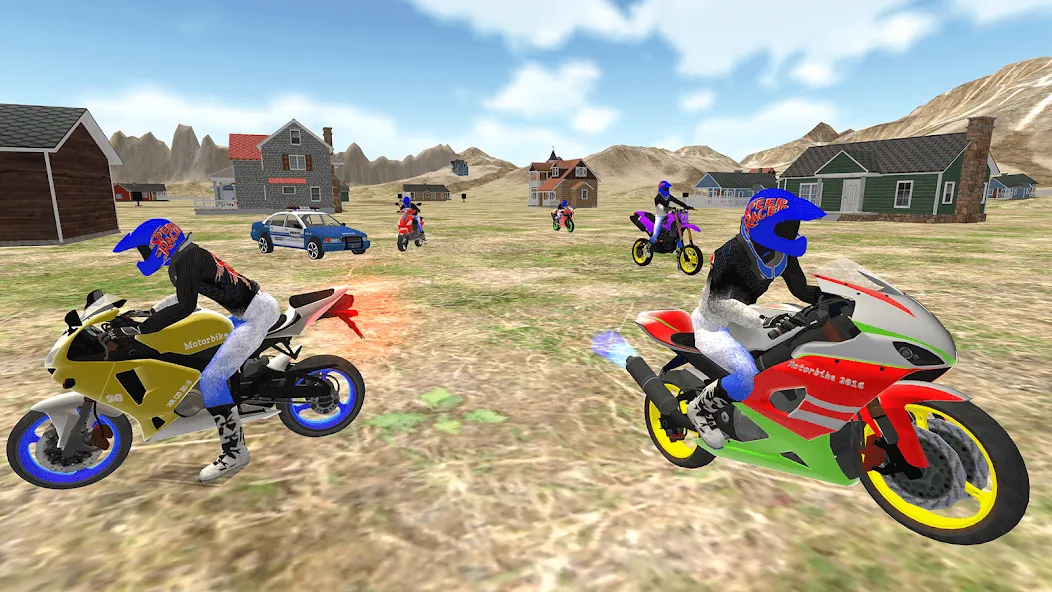 Real Moto Bike Racing Game  [МОД Много денег] Screenshot 4