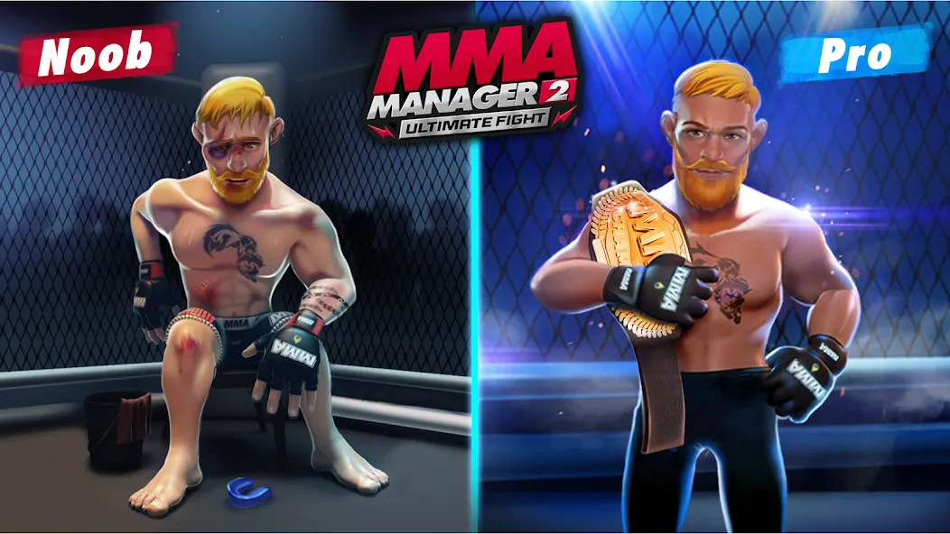 MMA Manager 2: Ultimate Fight (ММА Менеджер 2)  [МОД Unlimited Money] Screenshot 1