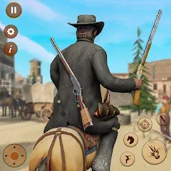 Скачать взлом West Cowboy Shooting Games 3D  [МОД Menu] - полная версия apk на Андроид