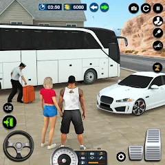 Взломанная Bus Simulator Game: Coach Game  [МОД Меню] - последняя версия apk на Андроид