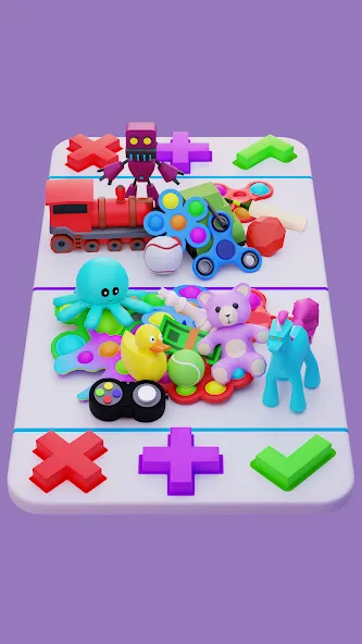 Fidget Trading - Poppit Game  [МОД Бесконечные деньги] Screenshot 2