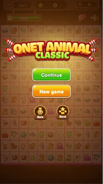 Onet Connect Animal Game (Онет Соединить Животные игра)  [МОД Бесконечные монеты] Screenshot 4