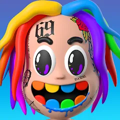 Скачать взломанную 6ix9ine Runner (икс9айн Раннер)  [МОД Бесконечные монеты] - последняя версия apk на Андроид