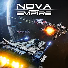 Скачать взломанную Nova Empire: Space Commander (Нова Импайр)  [МОД Mega Pack] - стабильная версия apk на Андроид