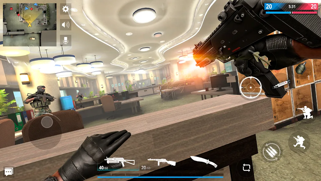 Modern Strike Online: PvP FPS (Модерн Страйк Онлайн)  [МОД Много денег] Screenshot 2