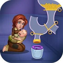 Скачать взломанную Home Pin 2: Family Adventure (Хоум Пин 2)  [МОД Бесконечные монеты] - полная версия apk на Андроид