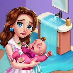 Взлом Manor Cafe - Match 3 Puzzle (Манор Кафе)  [МОД Mega Pack] - стабильная версия apk на Андроид