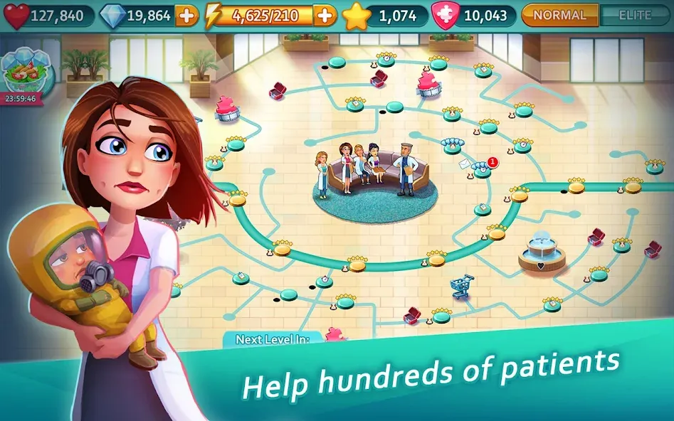 Heart's Medicine - Doctor Game  [МОД Много денег] Screenshot 4