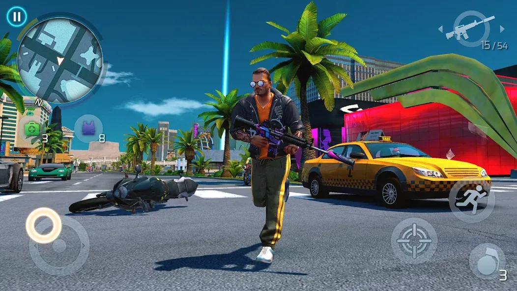 Gangstar Vegas: World of Crime (Гангстар Вегас)  [МОД Mega Pack] Screenshot 3