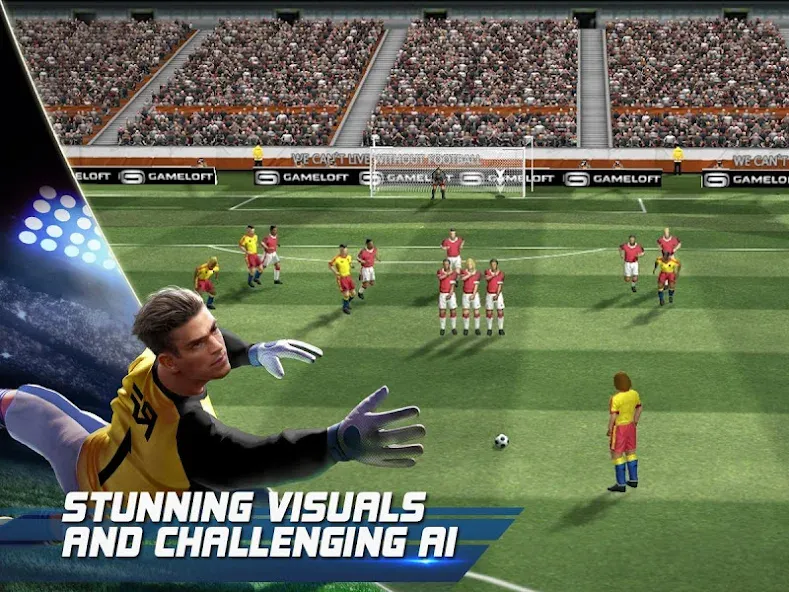 Real Football (Реал Футбол)  [МОД Бесконечные монеты] Screenshot 2