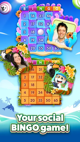 GamePoint Bingo - Bingo games (ГеймПоинт Бинго)  [МОД Много монет] Screenshot 1