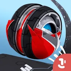 Скачать взломанную Gyro Ball 3D (Джайро Болл 3Д)  [МОД Много монет] - стабильная версия apk на Андроид