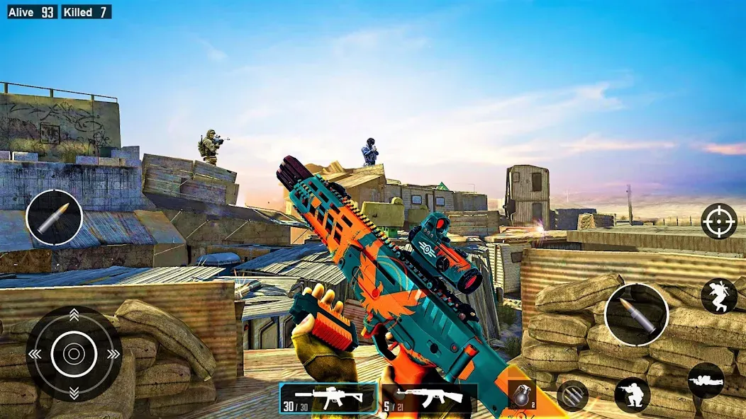 Commando Gun Shooting Games  [МОД Menu] Screenshot 4