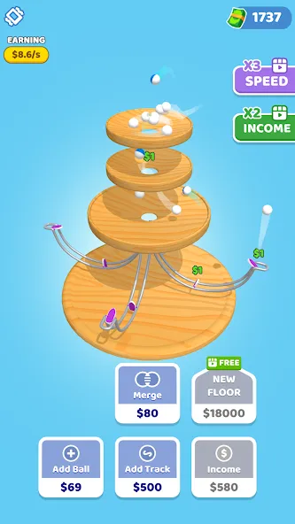 Spinning Balls (Спиннинг Болз)  [МОД Unlocked] Screenshot 3