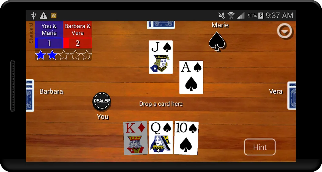 Euchre Card Classic (Юкер Кард Классик)  [МОД Mega Pack] Screenshot 2