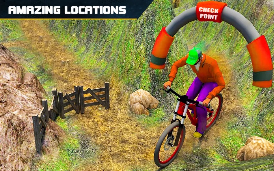 BMX Boy Bike Stunt Rider Game (БМХ)  [МОД Unlimited Money] Screenshot 4