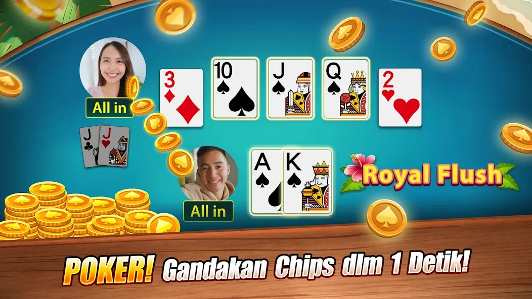 LUXY Domino Gaple QiuQiu Poker (Лукси Домино Гапл Киукиу Покер)  [МОД Unlimited Money] Screenshot 3