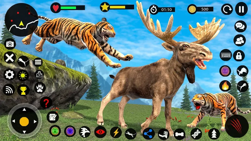 Tiger Games: Tiger Sim Offline  [МОД Unlocked] Screenshot 2