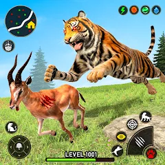 Скачать взлом Tiger Games: Tiger Sim Offline  [МОД Unlocked] - стабильная версия apk на Андроид