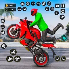 Взломанная Bike Racing Games - Bike Game (Байк Рейсинг Геймс)  [МОД Unlimited Money] - полная версия apk на Андроид