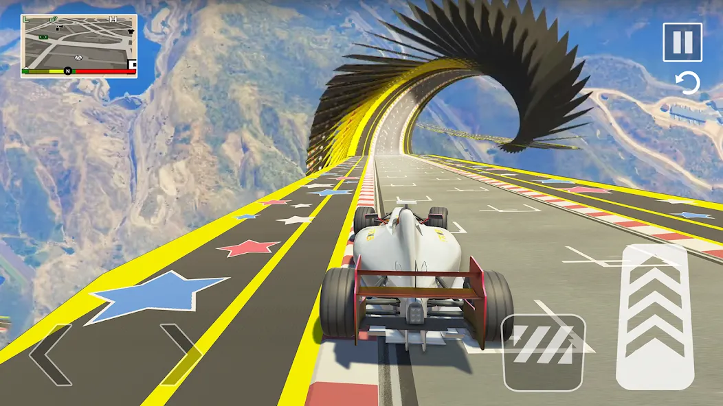 Formula Car Stunt - Car Games (Формула автомобиль трюк)  [МОД Unlocked] Screenshot 5