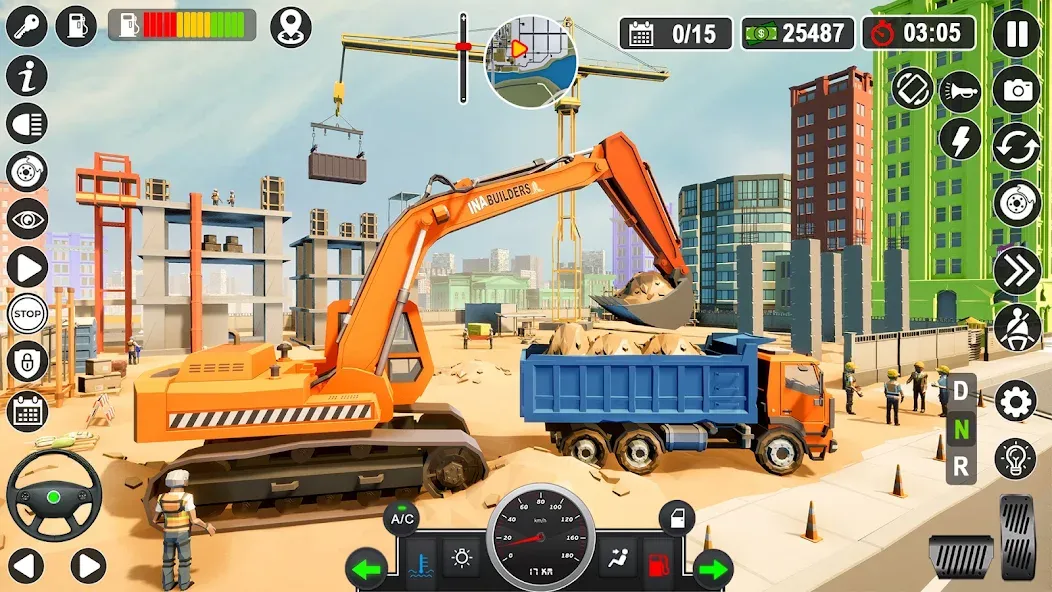 Construction Games Simulator  [МОД Меню] Screenshot 5