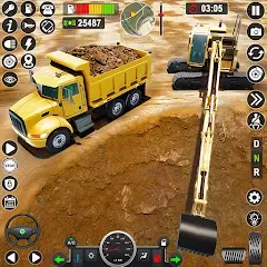 Скачать взломанную Construction Games Simulator  [МОД Меню] - полная версия apk на Андроид