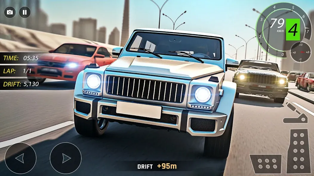 Highway Drifting Racing Games  [МОД Много монет] Screenshot 4