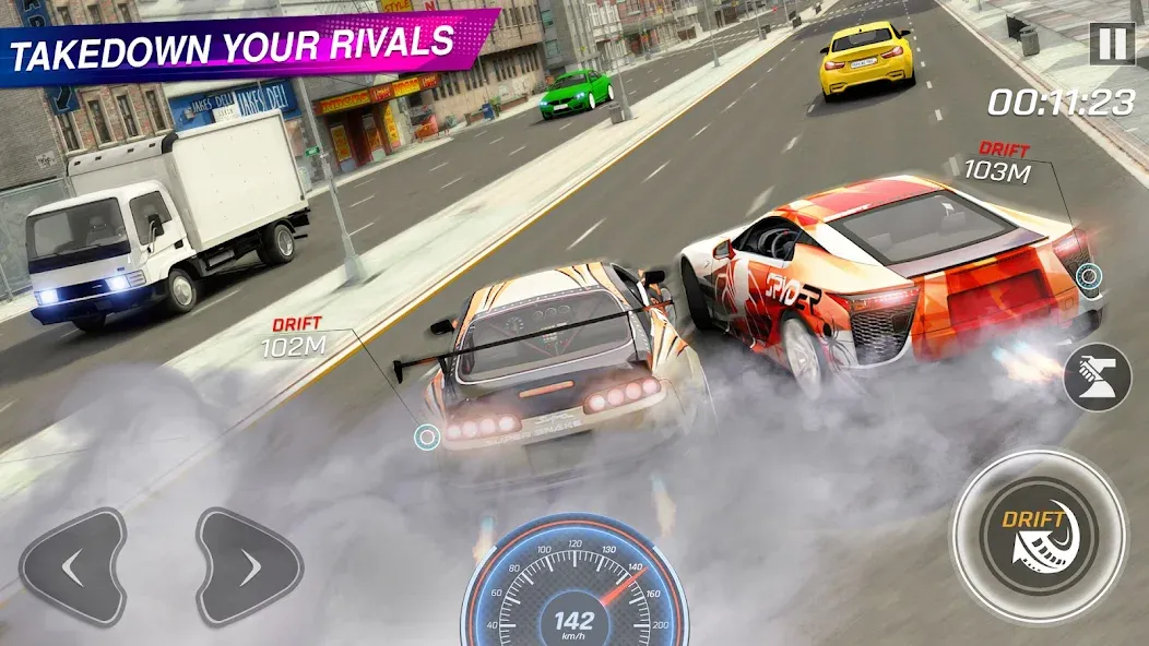 Extreme Car Driving: Car Drift  [МОД Unlocked] Screenshot 4