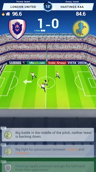 Idle Eleven - Soccer tycoon (Айдл Илевен)  [МОД Unlimited Money] Screenshot 2